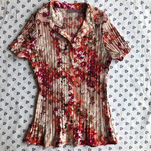 Laura Scott Floral Blouse